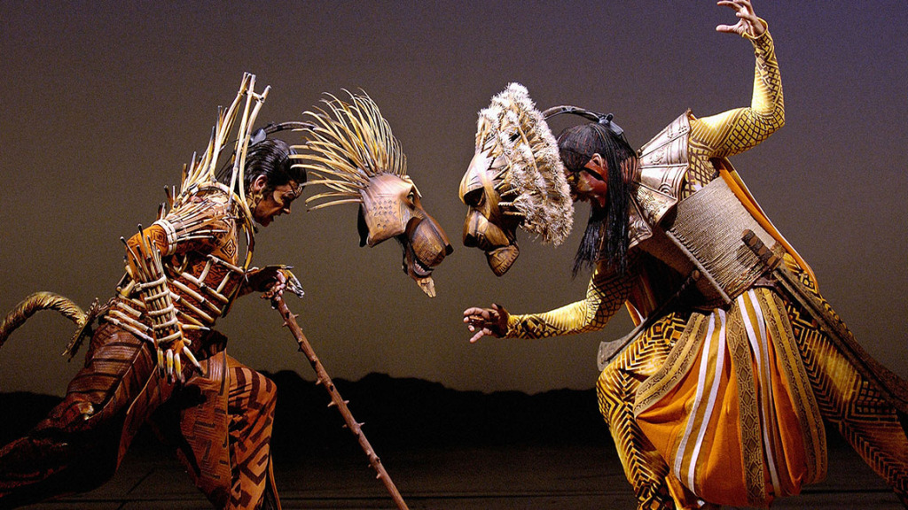 Mustafa and Scar costumes - The Lion King Musical