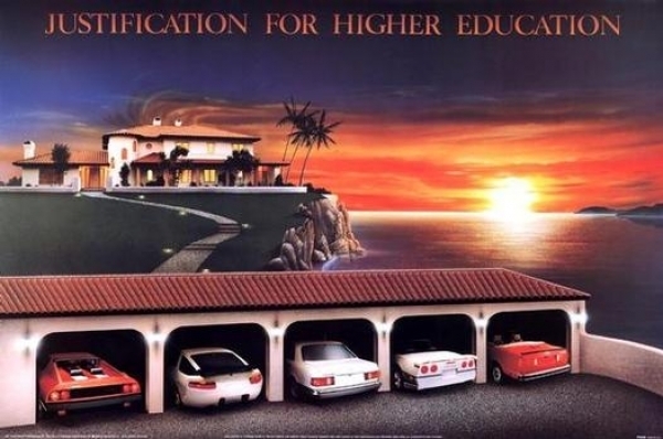 Justification for Higher Education Poster
