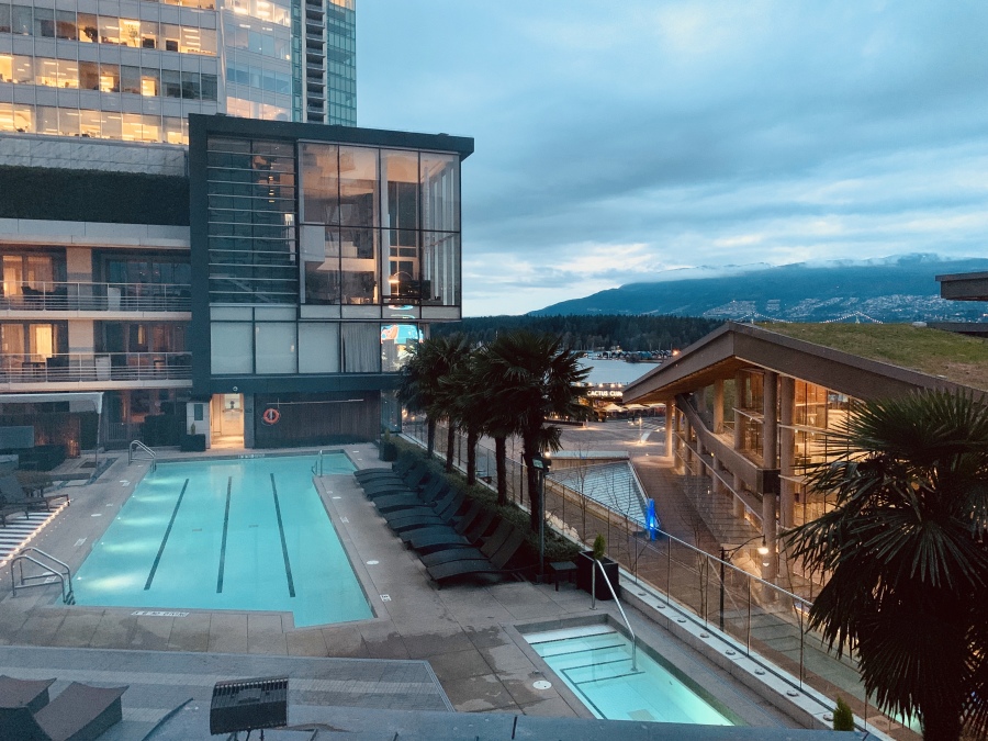 Fairmont Pacific Rim - room with a view