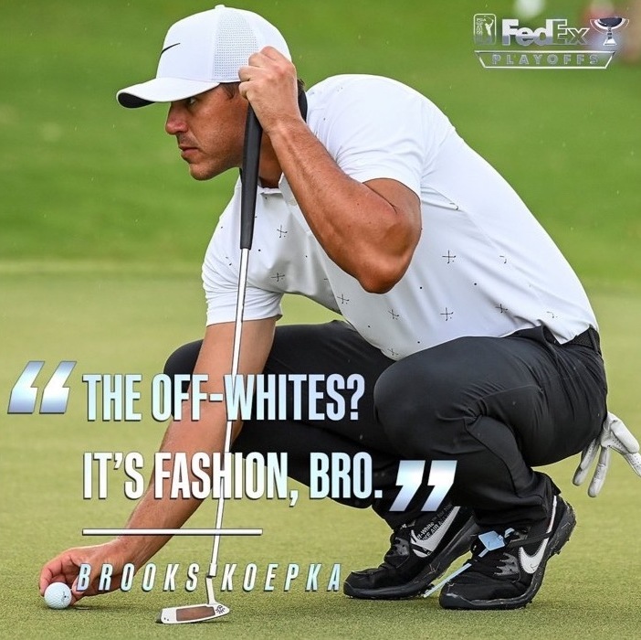Brooks Koepka - Off-White - PGA Tour Championship - August 2019
