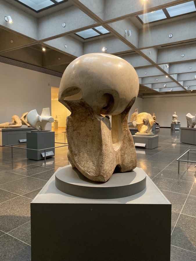 Atom Piece : Nuclear Energy by Henry Moore at AGO - October 2019 - 3