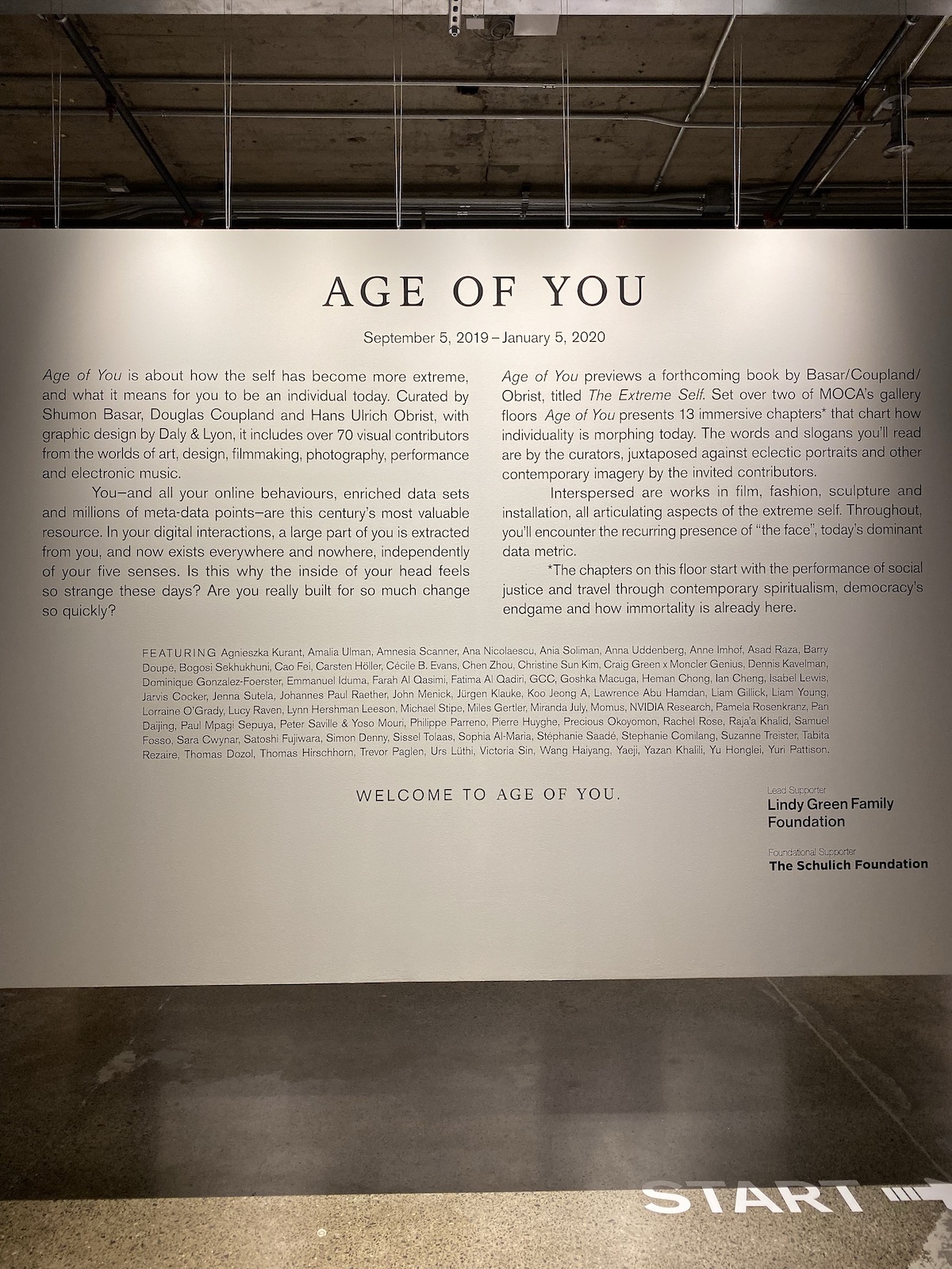 Age of You at MOCA TO - 7
